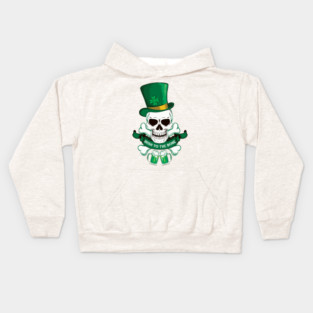Irish to the Bone Saint Patricks Day Kids Hoodie