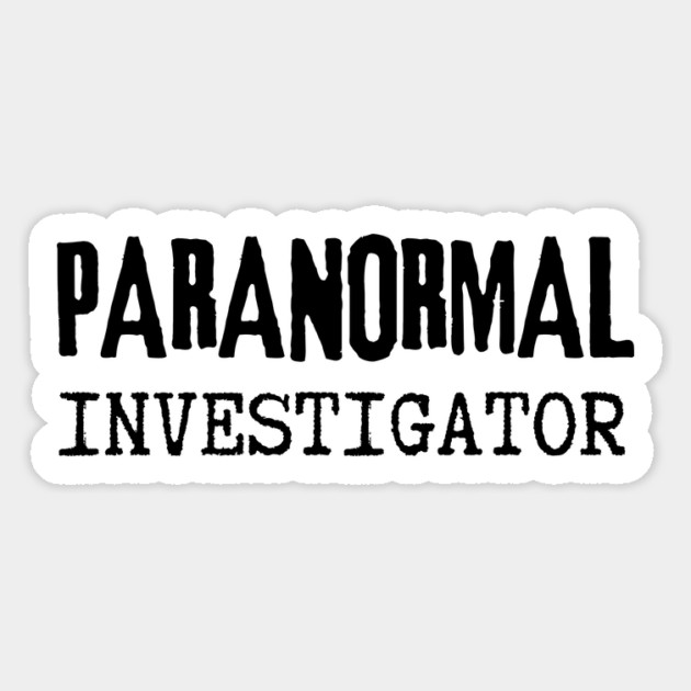 Paranormal Investigator Magnet by Paranormalshirts