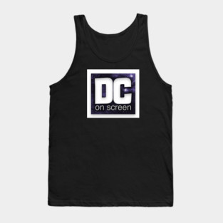 DC on SCREEN Podcast Logo (Stars) Tank Top
