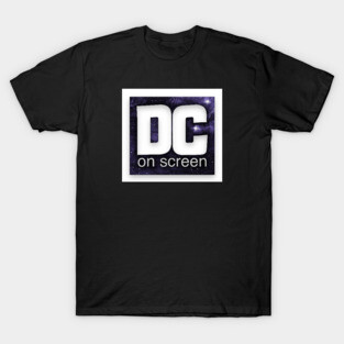 DC on SCREEN Podcast Logo (Stars) T-Shirt