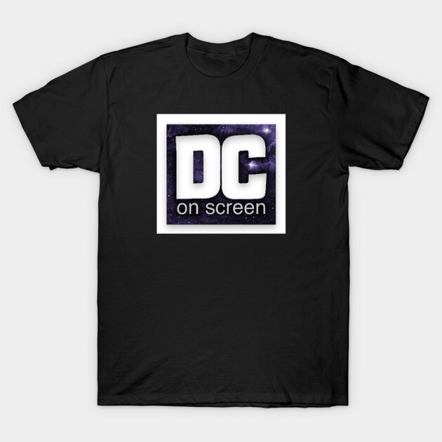 DC on SCREEN Podcast Logo (Stars) T-Shirt by DC on SCREEN