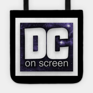 DC on SCREEN Podcast Logo (Stars) Tote
