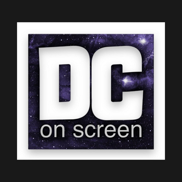 DC on SCREEN Podcast Logo (Stars) by DC on SCREEN