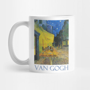 Cafe Terrace at Night (1888) by Vincent van Gogh Mug