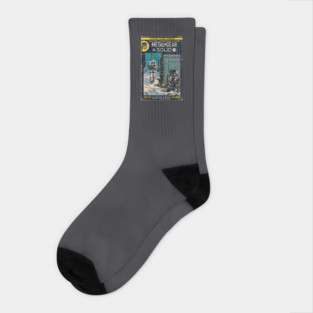 MGS Shadow Moses Island comic book fan art Socks