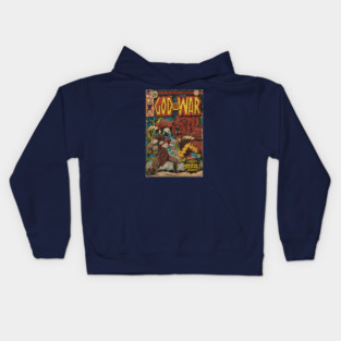 GOW Bear Scene Comic Cover fan art Kids Hoodie