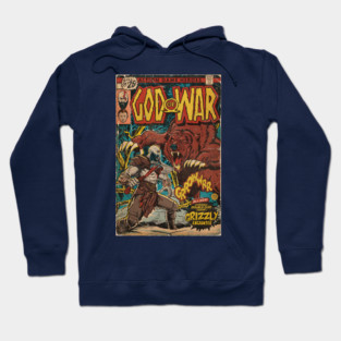 GOW Bear Scene Comic Cover fan art Hoodie
