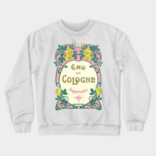 Eau De Cologne / Vintage Label Crewneck Sweatshirt