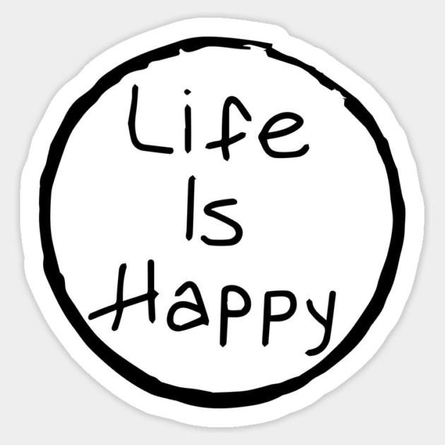 Life is Happy Sticker by Tv Moments