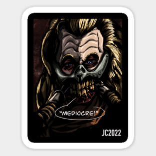 Mad Max: Fury Road “To The Gates Of Valhalla” Immortan Joe portrait (digital) Sticker