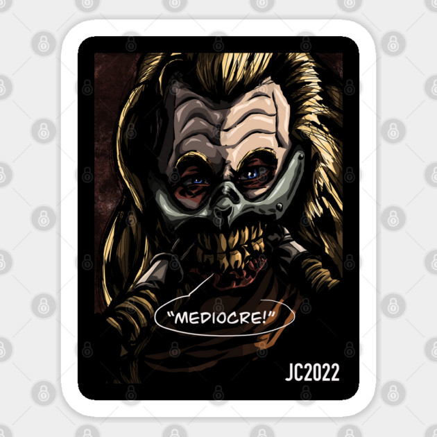 Mad Max: Fury Road “To The Gates Of Valhalla” Immortan Joe portrait (digital) Sticker by StagArtStudios