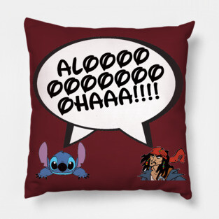 aloha - front only Pillow