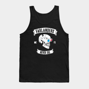 Farlander Biker Club (Front Print) Tank Top