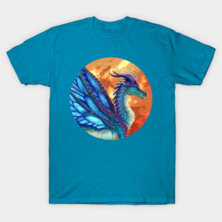 Wings of Fire - Blue T-Shirt