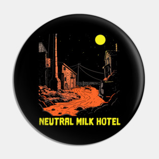 Neutral Milk Hotel … Original Fan Design Pin