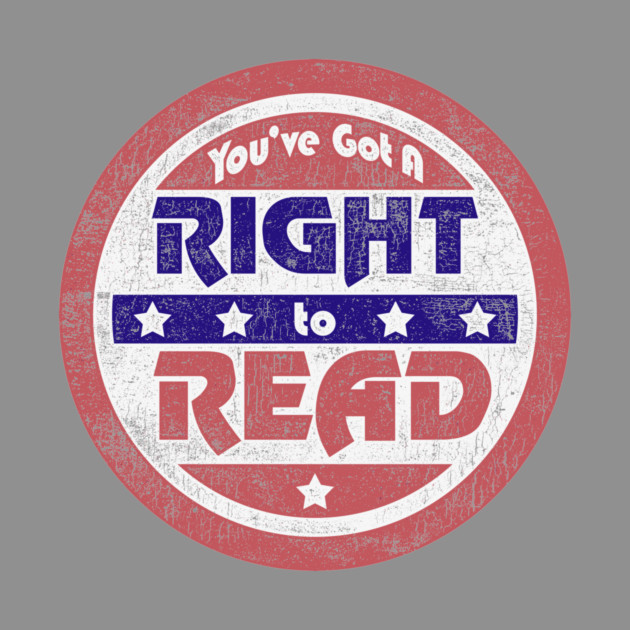 Right to Read (retro) by rt-shirts