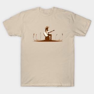 cowgirl with a guitar T-Shirt
