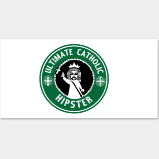 Catholic Hipster Posters and Art