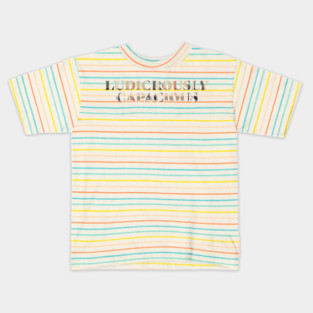 Ludicrously Capacious Kids T-Shirt