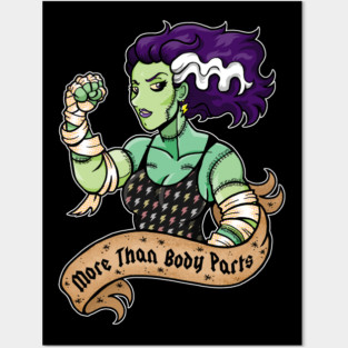 More Than Body Parts Posters and Art