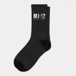 Majestic 12 Alien Ufo Socks
