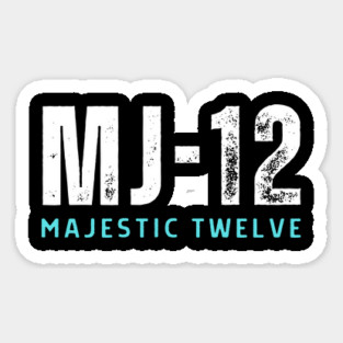 Majestic 12 Alien Ufo Magnet