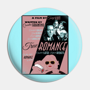 True Romance (Movie Poster) Pin