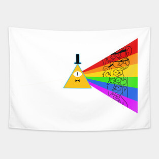 The dark side of gravity falls Tapestry