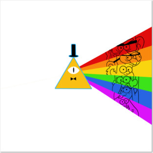 The dark side of gravity falls Posters and Art