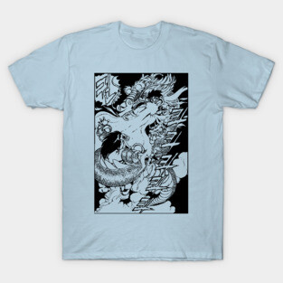 Street Fighter - Ryu vs. Blanka - Korean Manga Version T-Shirt