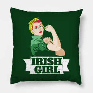 Irish Girl Pillow