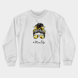 Mom life Crewneck Sweatshirt