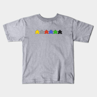 6 Meeple Kids T-Shirt