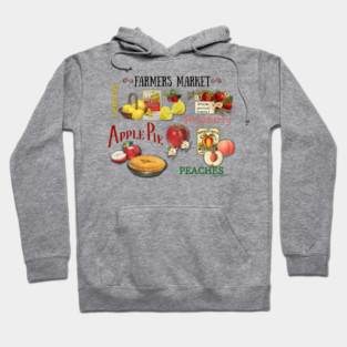 Rustic Kitchen Art E Hoodie