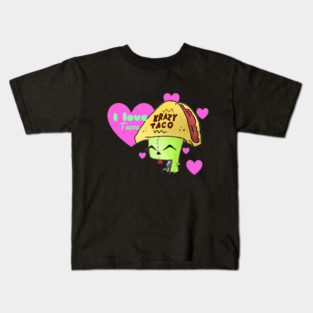 Gir loves tacos Kids T-Shirt