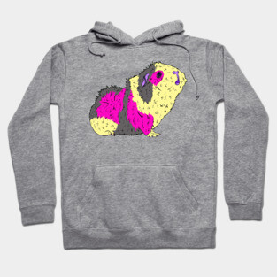 Ziggy Guineapig Pop Art Hoodie