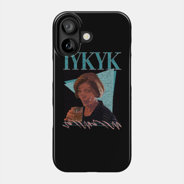 if you know you know Phone Case by Tv Moments