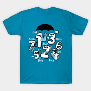 Umbrella numbers T-Shirt