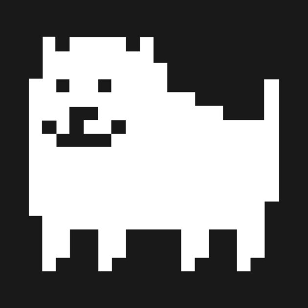 Undertale Annoying Dog by DeepFriedArt