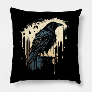 crow Pillow