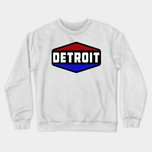 Detroit Michigan Crewneck Sweatshirt