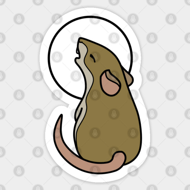 Grasshopper Mouse Sticker by DeguArts