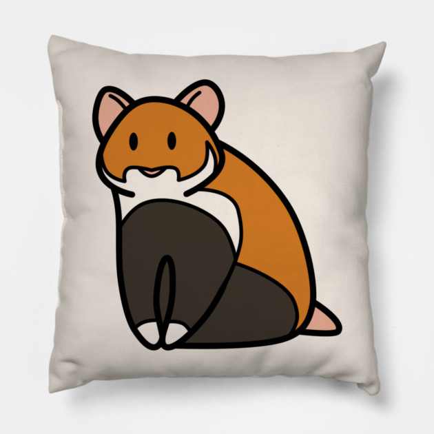 European Hamster Pillow by DeguArts