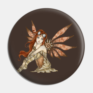 Steampunk Fairy Pin