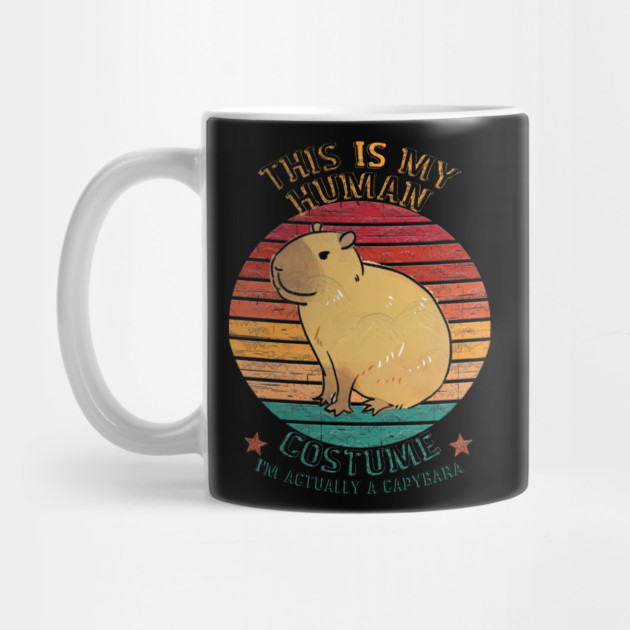This is my human costume. I'm actually a Capybara by Db Printed