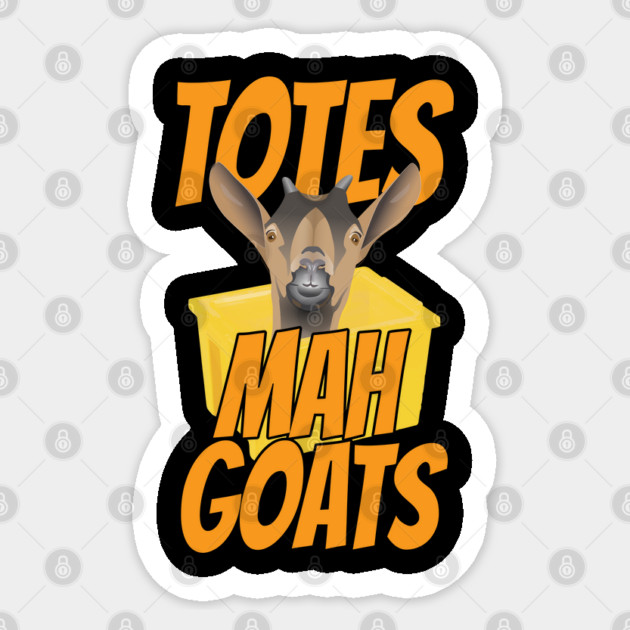 Totes Mah Goats Sticker by belownormal