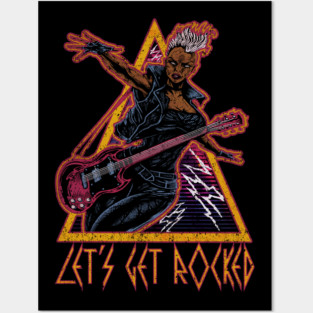 LET'S GET ROCKED Posters and Art