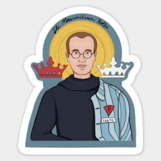 St. Maximilian Kolbe Sticker