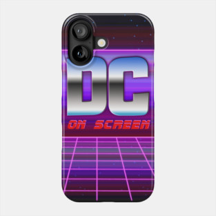 DC on SCREEN '80s Logo #1 Phone Case