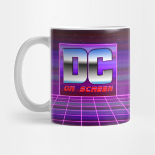 DC on SCREEN '80s Logo #1 Mug